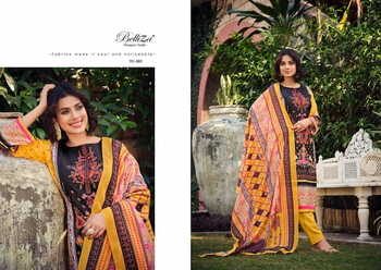 BELLIZA ZIANA VOL 2 COTTON DIGITAL PRINTED SUITS SUPPLIER SURAT