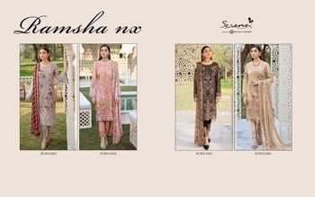 SERENE RAMSHA NX PAKISTANI GEORGETTE SALWAR KAMEEZ