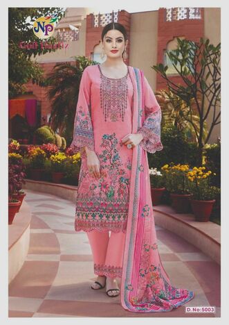 NAND GOPAL GULL HAAFIZ VOL 5 COTTON KARACHI SUITS AT BEST PRICE