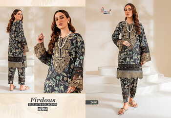 SHREE FABS FIRDOUS EXCLUSIVE COLLECTION REMIX COTTON PRINT PAKISTANI SUITS