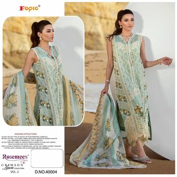 FEPIC ROSEMEEN CRIMSON LAWN COLLECTION VOL 2 LATEST CATALOGUE