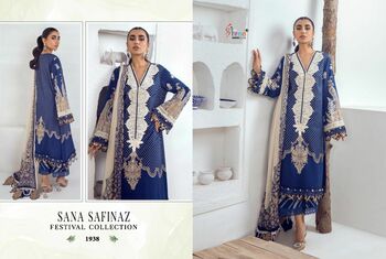 SHREE FABS SANA SAFINAZ FESTIVAL COLLECTION PAKISTANI SUITS LATEST CATALOGUE 2021