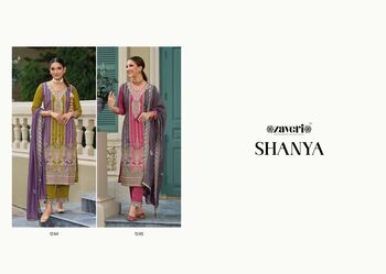 ZAVERI SHANYA READYMADE SUITS SURAT WHOLESALER SURAT