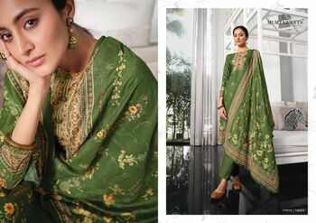 MUMTAZ ARTS ZAREENA JAM SATIN DIGITAL PRINT SUITS CATALOGUE