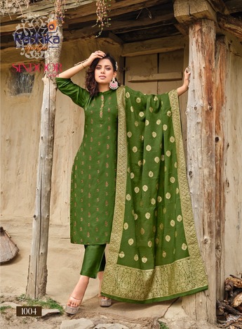 RADHIKA LIFESTYLE SINDOOR VOL 1 KURTIS 3PCS SET MANUFACTURER 