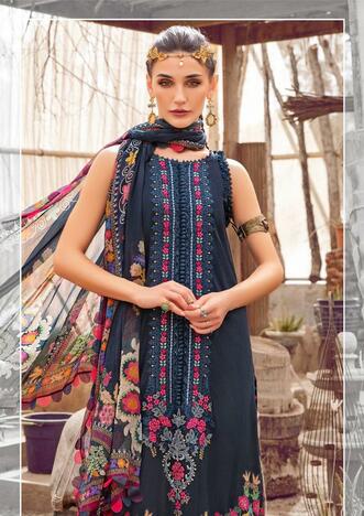 NAND GOPAL MARIA B KARACHI COTTON PRINTED SUITS CATALOGUE