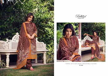 BELLIZA ZIANA VOL 2 COTTON DIGITAL PRINTED SUITS SUPPLIER SURAT