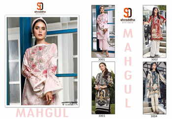 SHRADDHA MAHGUL VOL 3 LAWN COTTON PRINTED PAKISTANI SUITS