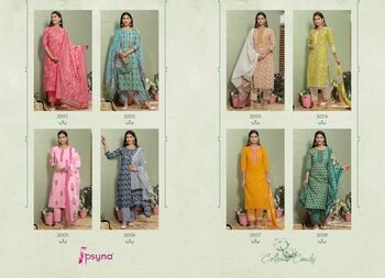 PSYNA COTTON CANDY VOL 2 COTTON PRINTED READYMADE SALWAR SUITS AT SURAT