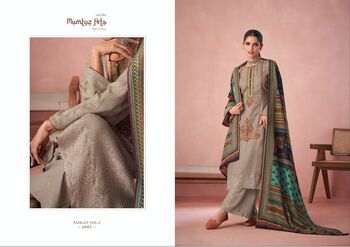 MUMTAZ ARTS PAISLEY VOL 2 PASHMINA PRINTED SUITS WINTER CATALOGUE