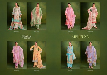 BELLIZA MEHFUZA COTTON PRINT SALWAR KAMEEZ DISTRIBUTOR IN SURAT