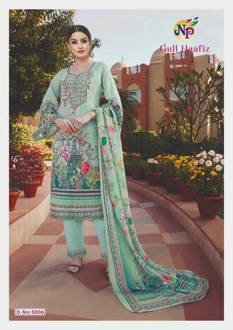 NAND GOPAL GULL HAAFIZ VOL 5 COTTON KARACHI SUITS AT BEST PRICE