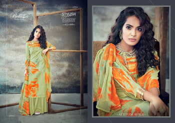 BELLIZA FLORALS COTTON DIGITAL PRINTED SUITS LATEST CATALOGUE