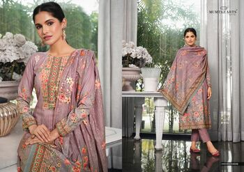 MUMTAZ ARTS ZAREENA JAM SATIN DIGITAL PRINT SUITS CATALOGUE