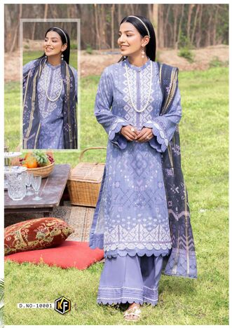 KEVAL FAB SOBIA NAZIR LUXURY VOL 10 KARACHI SUITS WHOLESALE