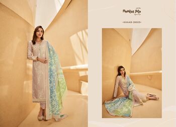 MUMTAZ ARTS KHAAB LAWN COTTON DIGITAL PRINT SUITS NEW CATALOGUE